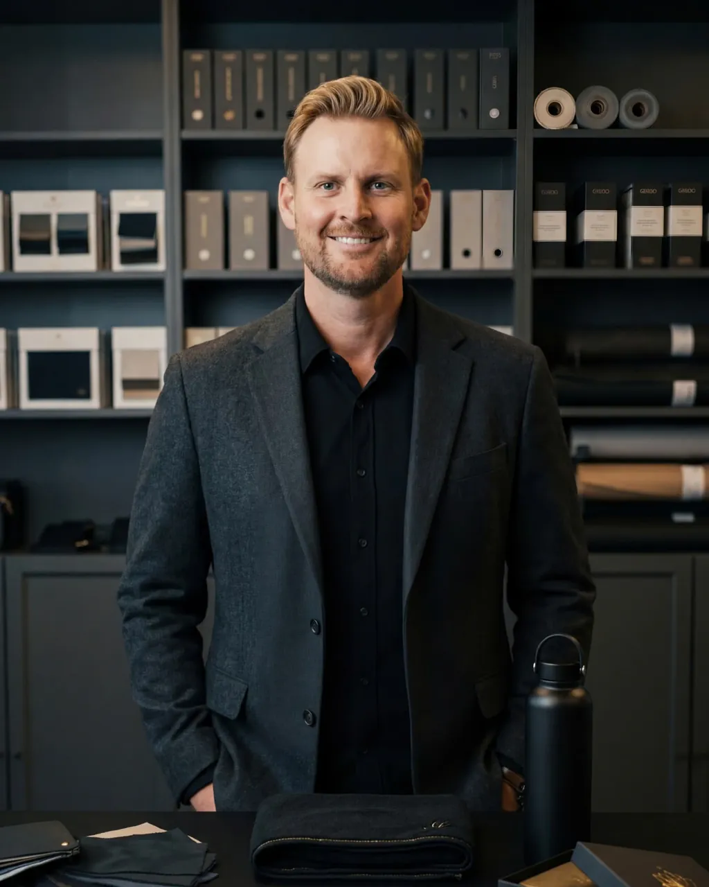 Portrait of Ben Novak, Co-Founder of Lotus Meridian Supply.