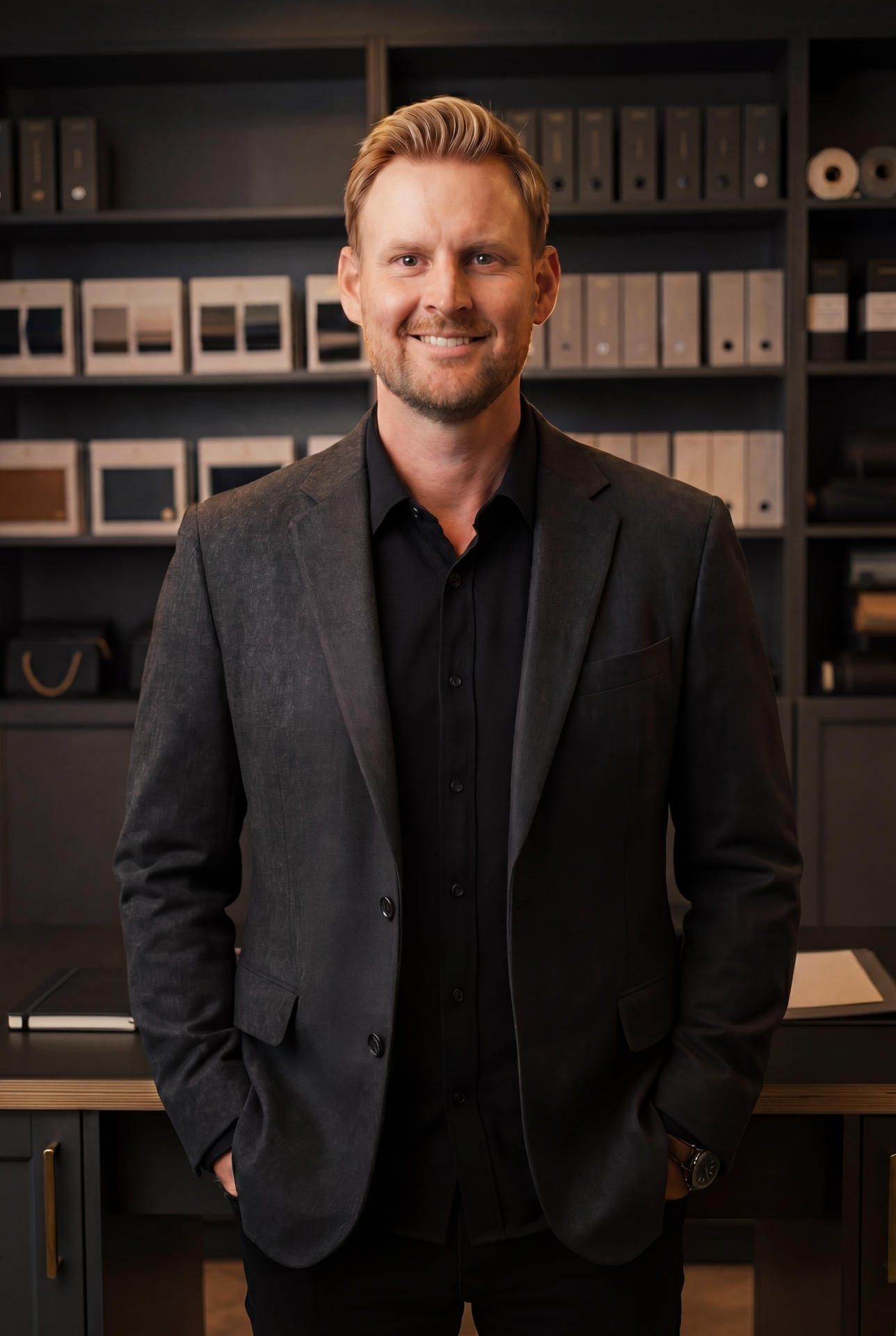 Portrait of Ben Novak, Co-Founder of Lotus Meridian Supply.